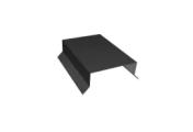 Парапетная крышка прямая 125мм 0,5 Satin Matt RAL 7016 антрацитово-серый (2м) – Купить оптом и в розницу