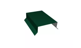 Парапетная крышка прямая 125мм 0,5 Satin с пленкой RAL 6005 зеленый мох (2м). Цена: 1.298 руб. Артикул: 35867