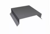 Парапетная крышка прямая 150мм 0,45 Drap TX RAL 7004 сигнальный серый (2м) – Купить оптом и в розницу