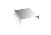 Парапетная крышка прямая 250мм 0,45 Zn (2м) – Купить оптом и в розницу