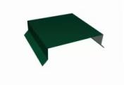 Парапетная крышка прямая 100мм 0,5 Satin Matt RAL 6005 зеленый мох (3м) – Купить оптом и в розницу