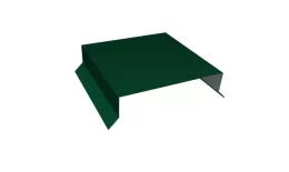 Парапетная крышка прямая 100мм 0,5 Satin Matt RAL 6005 зеленый мох (2м). Цена: 1.520 руб. Артикул: 34841