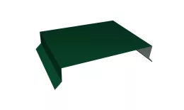 Парапетная крышка прямая 200мм 0,5 Satin Matt TX RAL 6005 зеленый мох (3м). Цена: 3.759 руб. Артикул: 35288