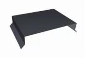 Парапетная крышка прямая 200мм 0,5 PurPro Matt 275 RAL 7024 мокрый асфальт (3м) – Купить оптом и в розницу