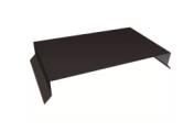 Парапетная крышка прямая 250мм 0,5 Satin Matt RR 32 темно-коричневый (3м) – Купить оптом и в розницу