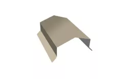 Парапетная крышка угольная 250мм 0,5 Satin с пленкой RAL 1015 светлая слоновая кость (2м). Цена: 2.138 руб. Артикул: 33655
