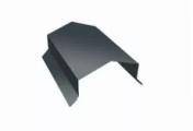 Парапетная крышка угольная 250мм 0,5 Satin Matt TX RAL 7016 антрацитово-серый (2м) – Купить оптом и в розницу