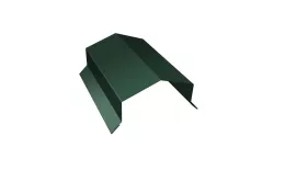 Парапетная крышка угольная 390мм 0,5 Satin с пленкой RAL 6005 зеленый мох (3м). Цена: 4.779 руб. Артикул: 34418