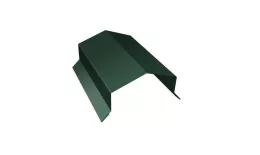 Парапетная крышка угольная 100мм 0,5 Satin с пленкой RAL 6005 зеленый мох (2м). Цена: 1.298 руб. Артикул: 33899