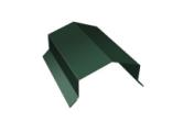Парапетная крышка угольная 100мм 0,5 Satin Matt TX RAL 6005 зеленый мох (2м) – Купить оптом и в розницу