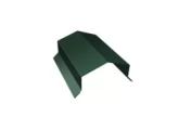 Парапетная крышка угольная 100мм 0,5 Satin с пленкой RAL 6005 зеленый мох (2,5м) – Купить оптом и в розницу