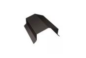 Парапетная крышка угольная 390мм 0,5 Satin Matt RR 32 темно-коричневый (2м) – Купить оптом и в розницу