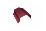 Парапетная крышка угольная 125мм 0,5 Satin Matt TX RAL 3005 красное вино (3м) – Купить оптом и в розницу