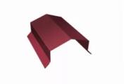 Парапетная крышка угольная 250мм 0,45 Drap TX RAL 3005 красное вино (2,5м) – Купить оптом и в розницу