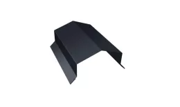 Парапетная крышка угольная 100мм 0,5 Satin с пленкой RAL 7024 мокрый асфальт (2м). Цена: 1.298 руб. Артикул: 33181