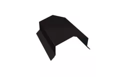 Парапетная крышка угольная 100мм 0,5 Satin Matt TX RAL 9005 черный (2м). Цена: 1.520 руб. Артикул: 33891