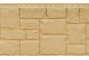 Фасадные панели GRAND LINE Коллекция Крупный Камень Стандарт Песочный – Купить оптом и в розницу