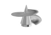 Наконечник винтовой сварной для сваи d 51-57. RAL 9005 Черный – Купить оптом и в розницу