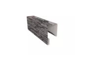 Планка П-образная заборная 17 0,45 Print Elite Fine Stone TwinColor (2м) – Купить оптом и в розницу