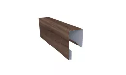 Планка П-образная заборная 20 0,45 Print Premium Almond Wood Fresh (2м). Цена: 532 руб. Артикул: 31052