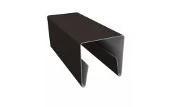 Планка П-образная заборная 20 0,5 Satin Matt RR 32 темно-коричневый (2м). Цена: 533 руб. Артикул: 31289