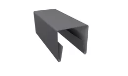 Планка П-образная заборная 20 0,5 Satin с пленкой RAL 7004 сигнальный серый (2,5м). Цена: 575 руб. Артикул: 31303