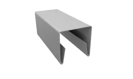 Планка П-образная заборная 20 0,5 Satin с пленкой RAL 9003 сигнальный белый (2,5м). Цена: 575 руб. Артикул: 31140