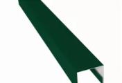 Планка П-образная заборная 24 0,45 Drap ST RAL 6005 зеленый мох (2,5м) – Купить оптом и в розницу