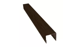 Планка П-образная заборная 24 0,45 Print Elite Antique Wood TwinColor (2м). Цена: 644 руб. Артикул: 31507