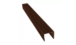 Планка П-образная заборная 24 0,45 Print Elite Cherry Wood TwinColor (2м). Цена: 644 руб. Артикул: 31510
