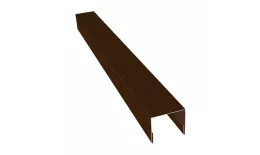 Планка П-образная заборная 24 0,45 Print Elite Choco Wood TwinColor (2м). Цена: 644 руб. Артикул: 31516
