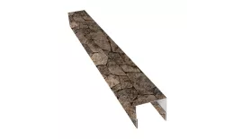 Планка П-образная заборная 24 0,45 Print Elite King Stone TwinColor (2м). Цена: 644 руб. Артикул: 31715