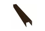 Планка П-образная заборная 24 0,45 Print Premium Antique Wood (2м) – Купить оптом и в розницу