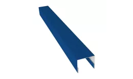 Планка П-образная заборная 24 0,5 Satin с пленкой RAL 5005 сигнальный синий (2,5м). Цена: 612 руб. Артикул: 31763