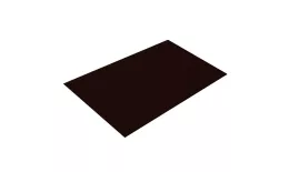 Плоский лист 0,45 Drap с пленкой RR 32 темно-коричневый. Цена: 772 руб. Артикул: 45007