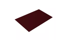 Плоский лист 0,45 PE-Double с пленкой RAL 3005 красное вино. Цена: 785 руб. Артикул: 45257