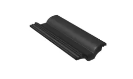 Половинчатая черепица Таунус черный Braas. Цена: 134 руб. Артикул: 49130