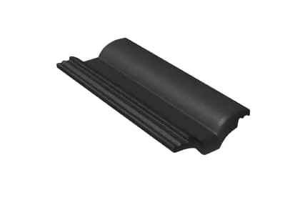 Половинчатая черепица Таунус черный Braas купить в санкт-петербурге