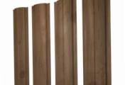 Штакетник Круглый с прямым резом 0,45 Print Premium Pine Wood Fresh – Купить оптом и в розницу