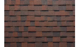 Гибкая черепица Tegola Top Shingle Премьер (Premier) красно-коричневый. Артикул: Tegola9-red