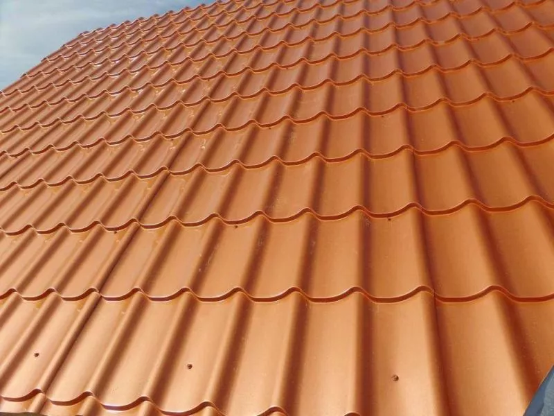 Металлочерепица Монтерроса-S AGNETA 0.5 мм Copper медь купить в санкт-петербурге