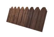 Профнастил C10 B для забора фигурный Grand Line Print-double Premium РФ 0,45 мм Antique Wood Античный Дуб – Купить оптом и в розницу