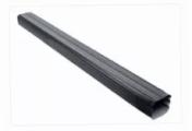 Труба прямоугольная Grand Line Vortex Matt 1м RAL 7024 Серый – Купить оптом и в розницу