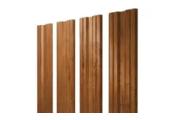 Штакетник Grand Line Twin 0,45 Print-double Elite Golden Wood Золотой Дуб – Купить оптом и в розницу