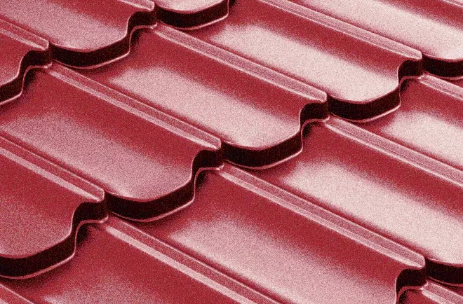 Металлочерепица GL Kvinta Plus 3D 0,5 Velur RAL 3005 красное вино купить в санкт-петербурге