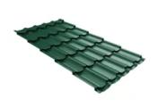 Металлочерепица Grand Line Kvinta Plus 0,5 Satin RAL 6005 зеленый мох – Купить оптом и в розницу