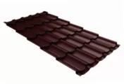 Металлочерепица Grand Line Kvinta Plus 0,5 Satin RAL 8017 шоколад – Купить оптом и в розницу