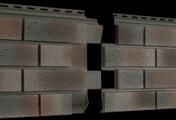 Фасадные (цокольные) панели Ю-Пласт S-Lock Клинкер Нордик Пепел – Купить оптом и в розницу