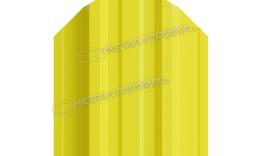 Штакетник Металл Профиль TRAPEZE-O (Закругленный) РЕ 0,45 мм RAL 1018 Цинково-желтый. Цена: 105 руб. Артикул: MP_Sht_332