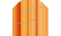Штакетник Металл Профиль TRAPEZE-O (Закругленный) РЕ 0,45 мм RAL 2004 Оранжевый. Цена: 105 руб. Артикул: MP_Sht_334